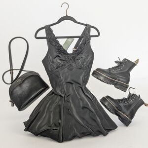 Wild Fable Black Lace Dress